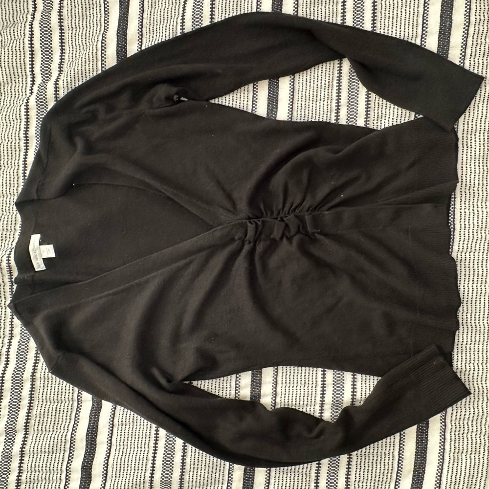 New York & Company Black Button Down Shirt